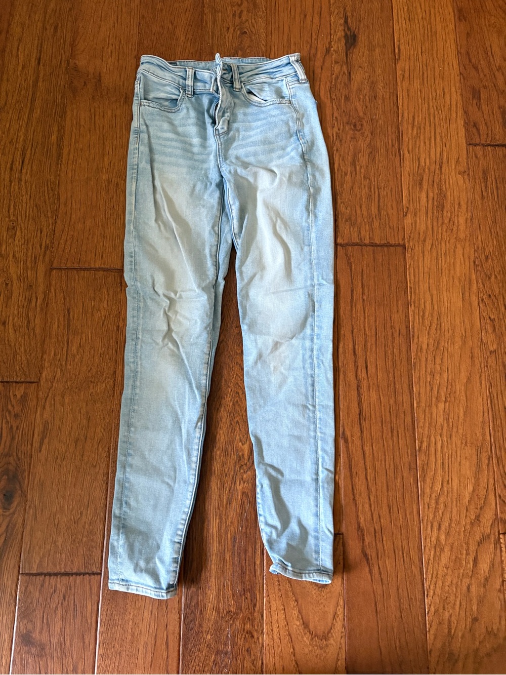 American Eagle Outfitters Light Blue Skinny Jeans